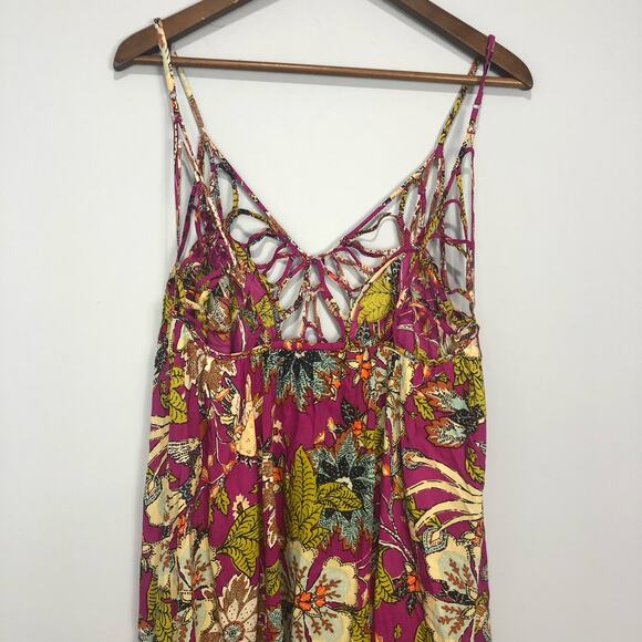 Anthropologie Drama Beach Midi Dress Multicolor Size L - Picture 14 of 15